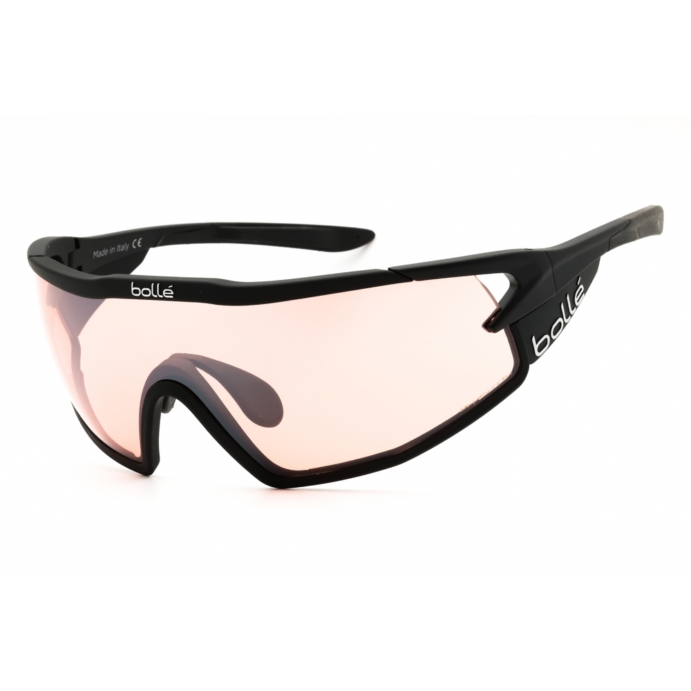 NWT Bolle B-Rock Pro-12627 Matte Black Sunglasses